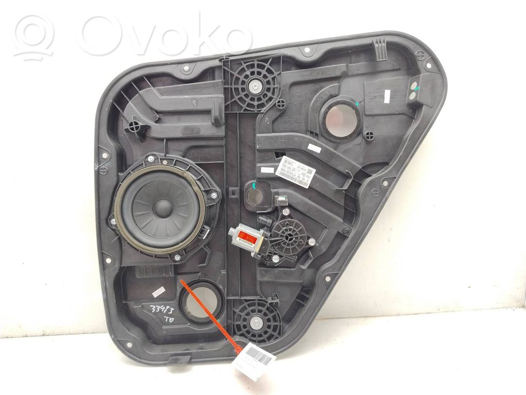 Hyundai ix35 Regulador manual de la ventanilla trasera