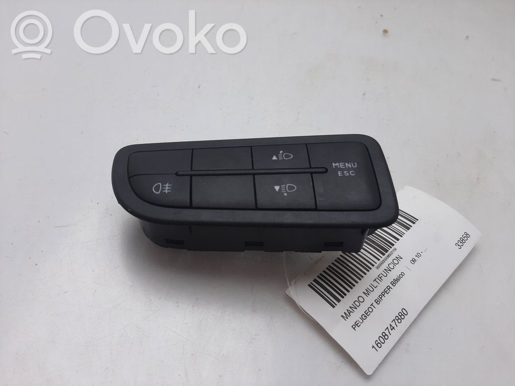 Peugeot Bipper Multifunctional control switch/knob 