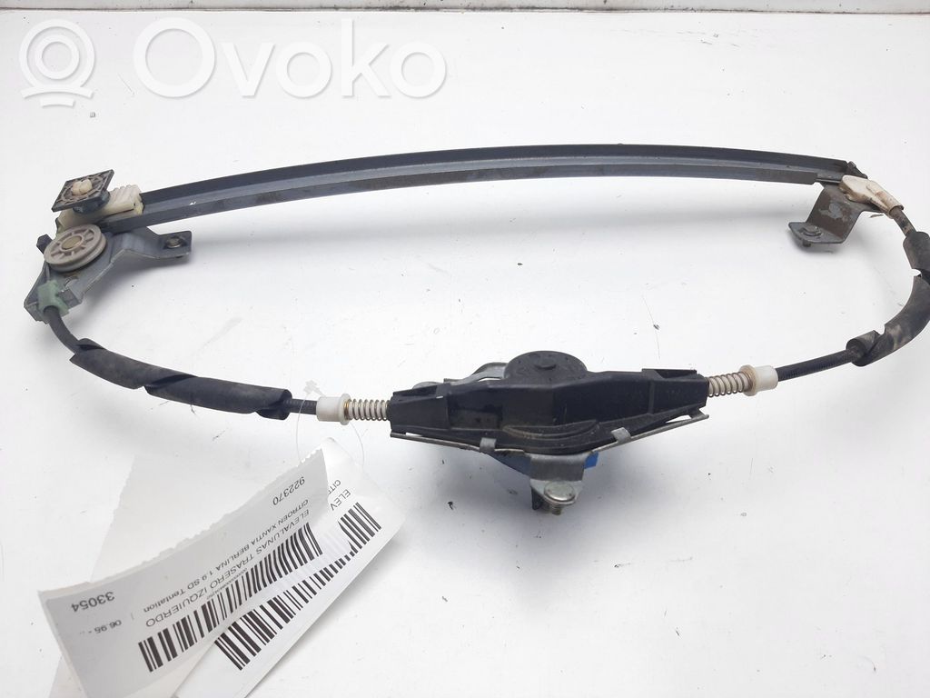 Citroen Xantia Ręczny podnośnik szyby drzwi tylnych 
