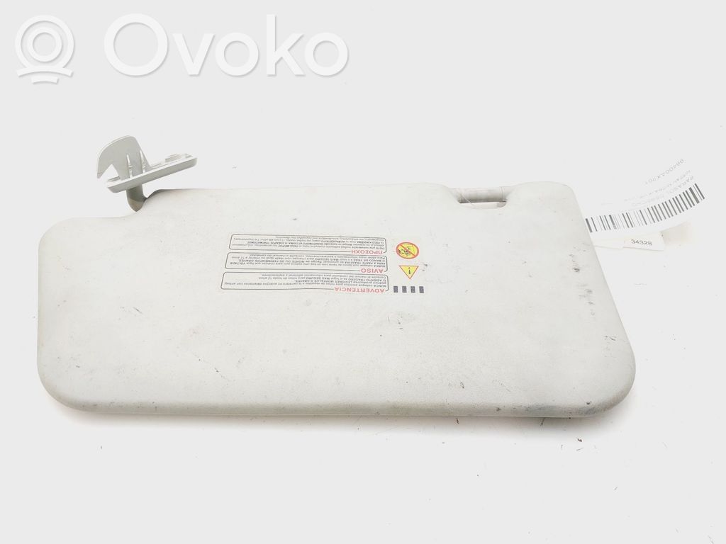 Nissan Micra Sun visor 