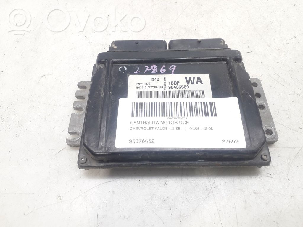 Unidad de control/módulo del motor   96376652