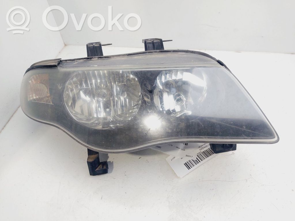 MG ZS Phare frontale 