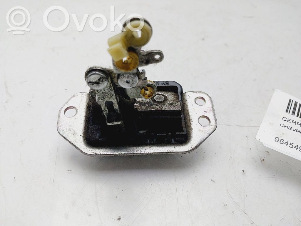 Chevrolet Aveo Tailgate/trunk/boot lock/catch/latch 