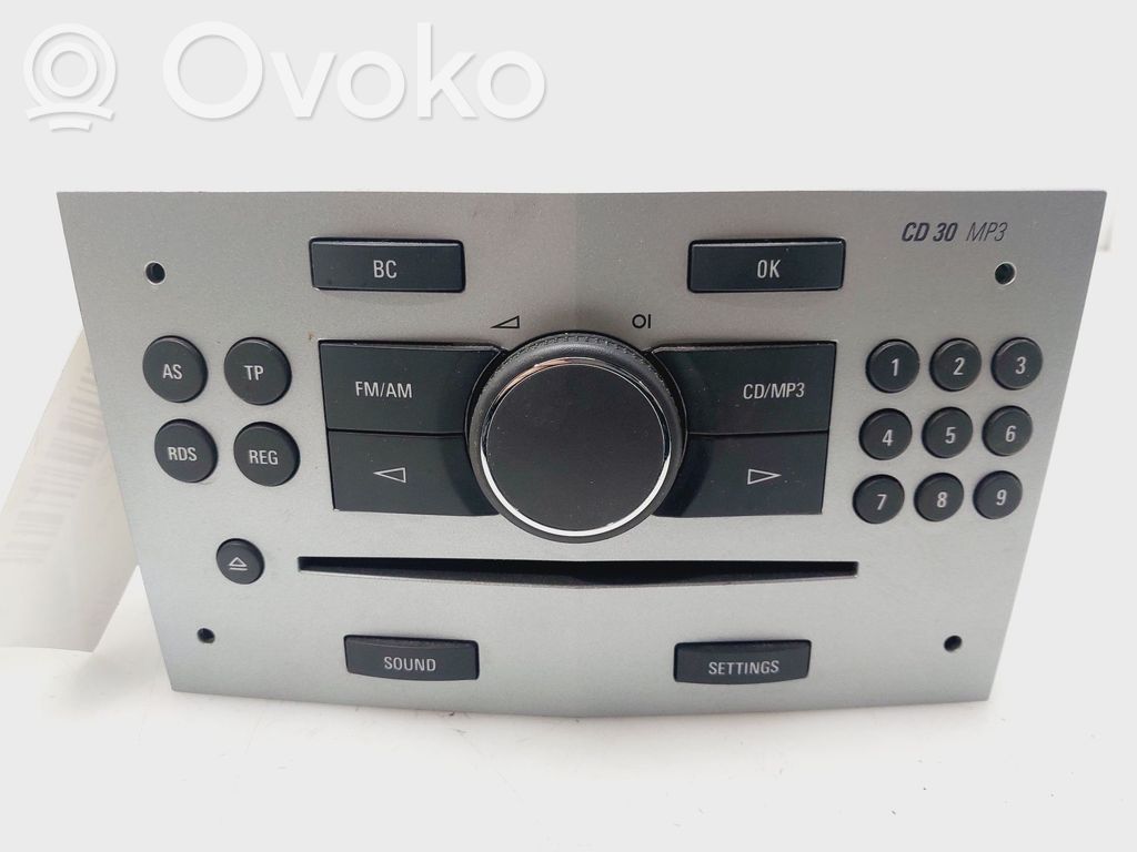 Opel Astra H Radio/CD/DVD/GPS-pääyksikkö 