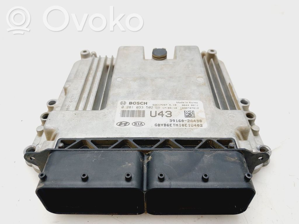 Unidad de control/módulo del motor   391602A430