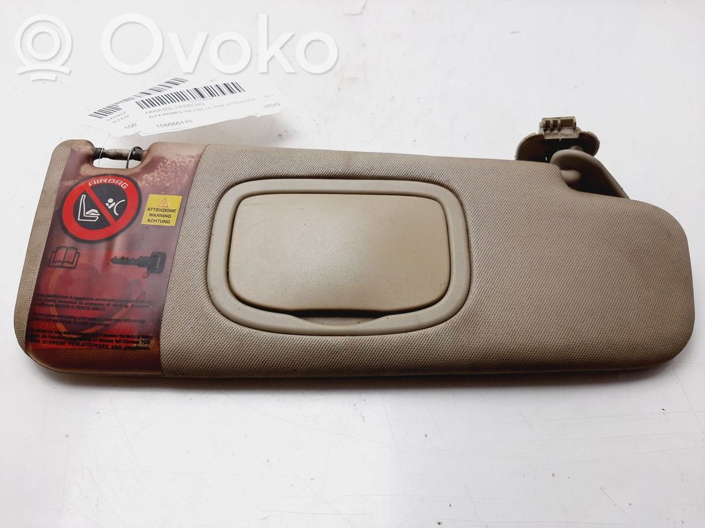Alfa Romeo 159 Visera parasol 