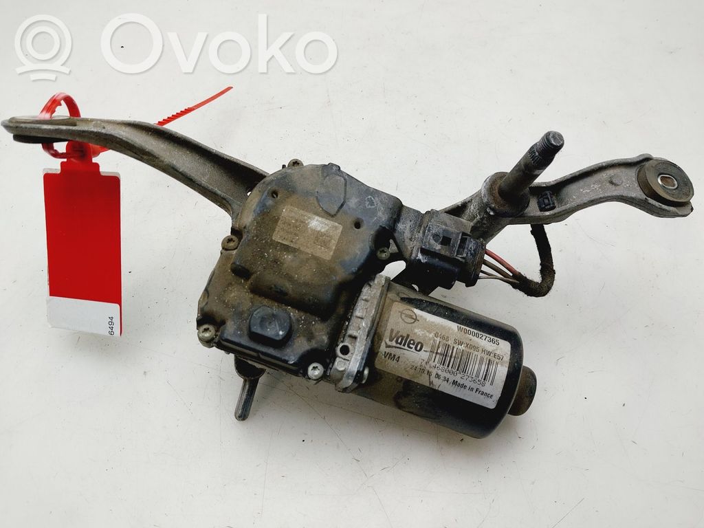 Opel Zafira C Tiranti e motorino del tergicristallo anteriore 