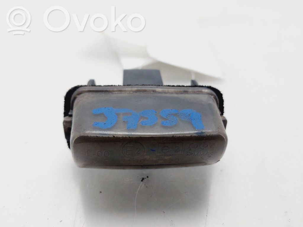 Citroen C4 Grand Picasso Éclairage de plaque d'immatriculation 