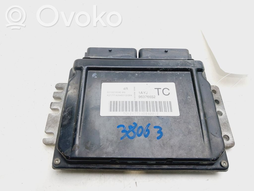 Chevrolet Aveo Calculateur moteur ECU 