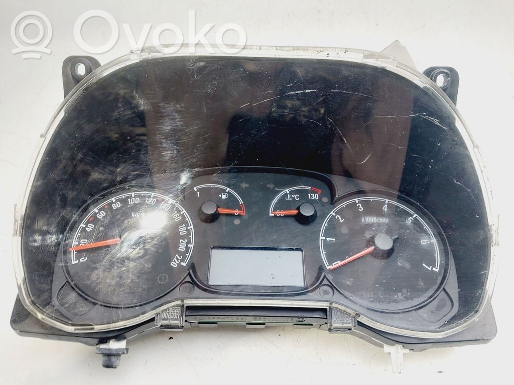 Opel Combo D Spidometrs (instrumentu panelī) 