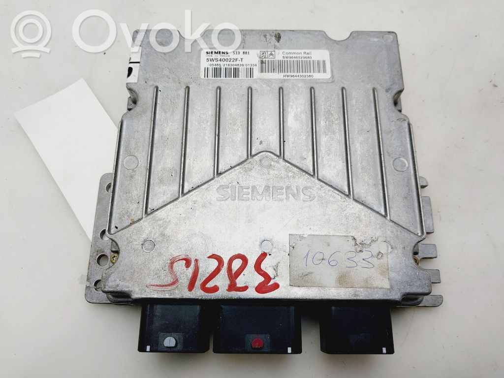 Citroen C5 Variklio valdymo blokas 