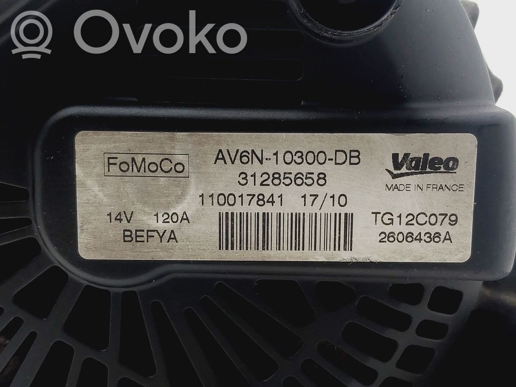 Ford Fiesta Генератор 