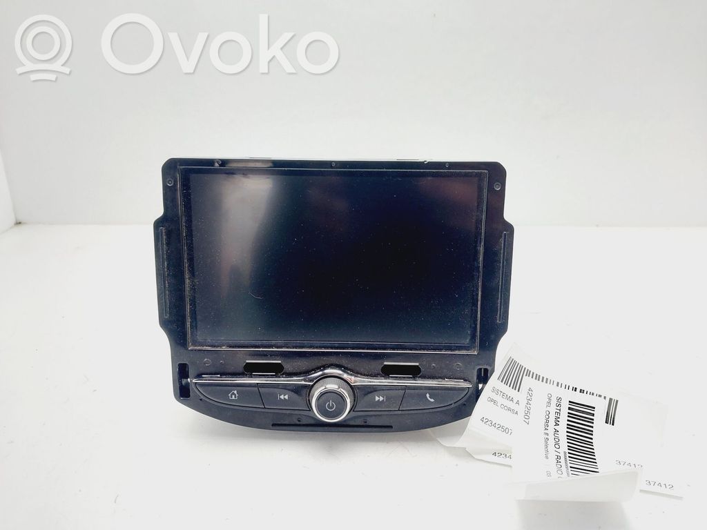 Opel Corsa E Radio/CD/DVD/GPS-pääyksikkö 