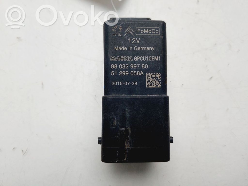 Ford C-MAX II Releu preîncălzire bujii incandescente