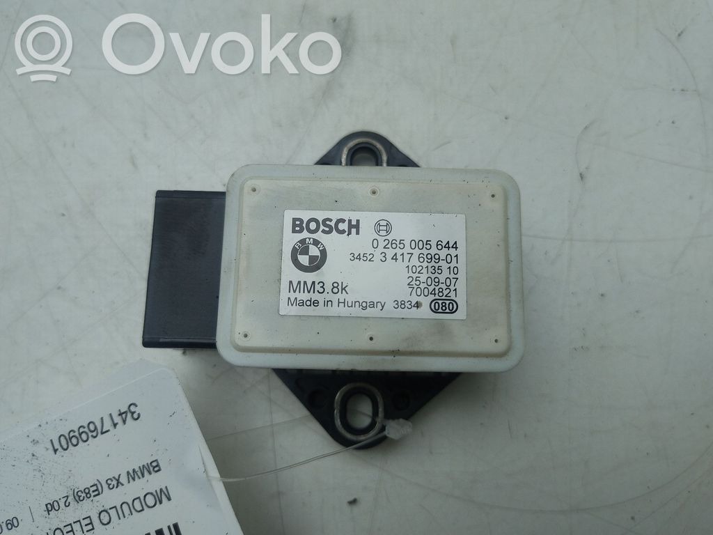 Other control units/modules   341769901