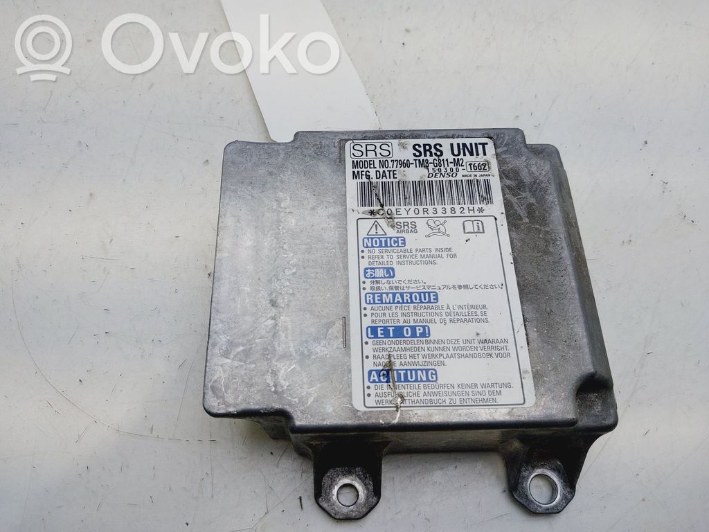 Honda Insight Unidad de control/módulo del Airbag 