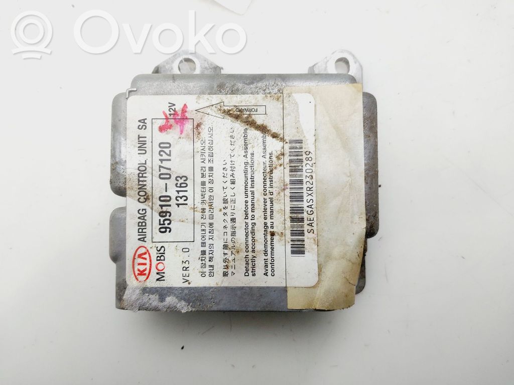 KIA Picanto Airbag control unit/module 