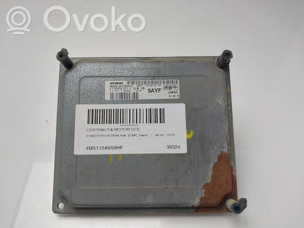 Unidad de control/módulo del motor   4M5112A650HF