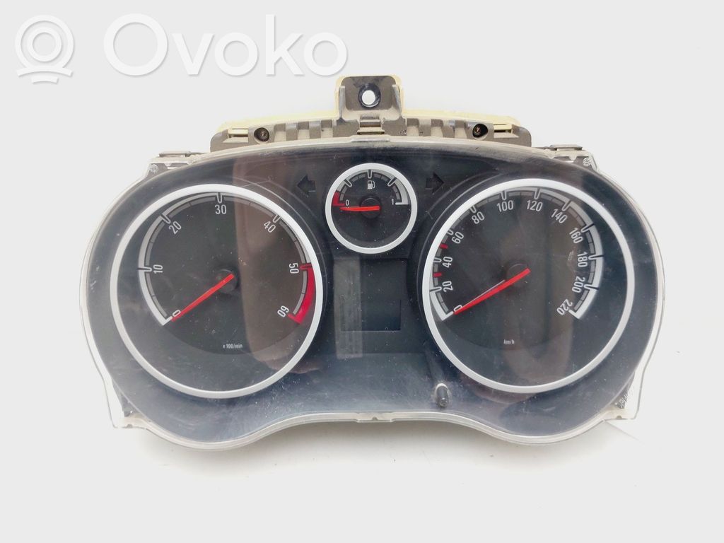 Opel Corsa D Geschwindigkeitsmesser Cockpit 