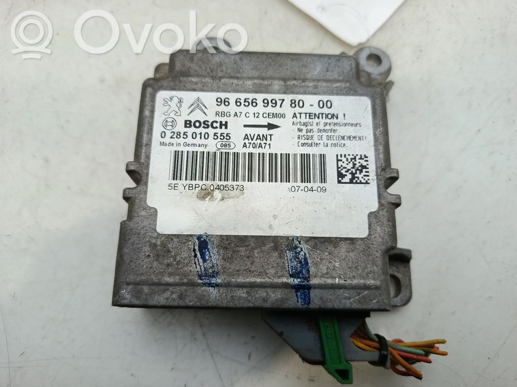 Peugeot 207 Airbag control unit/module 