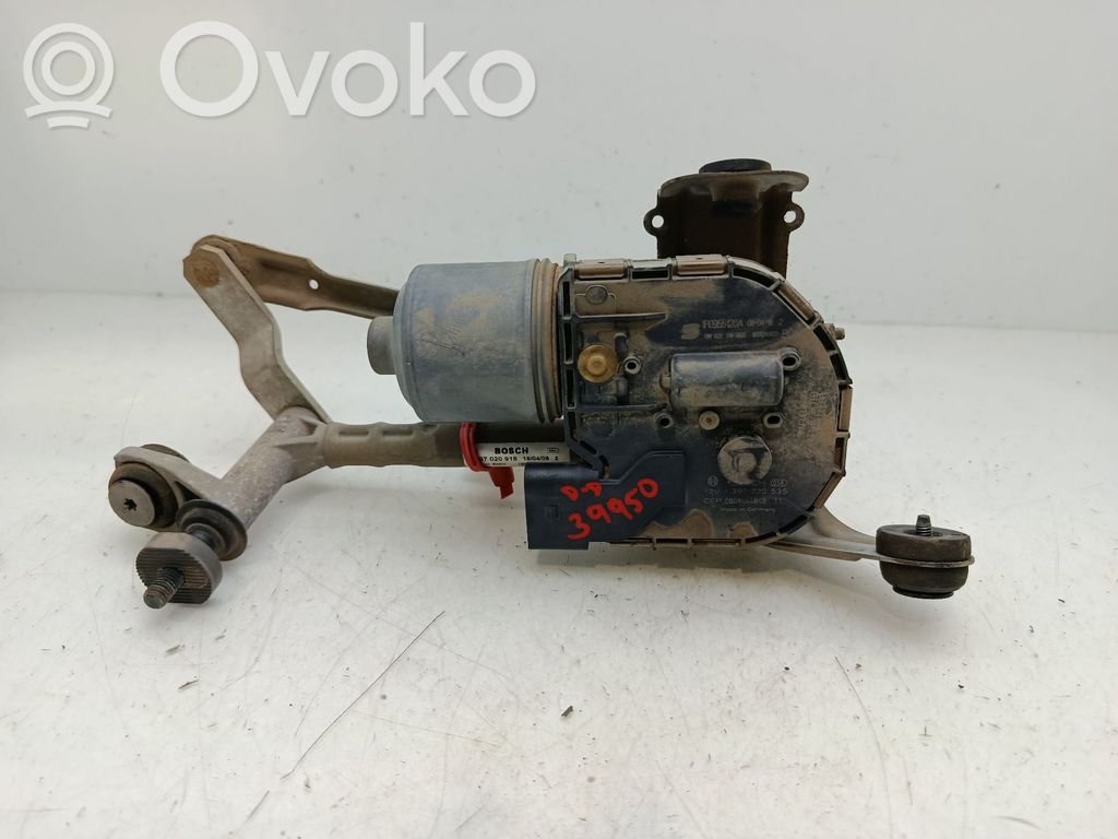 Seat Leon (1P) Mechanizm i silniczek wycieraczek szyby przedniej / czołowej 