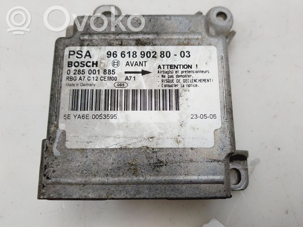 Centralina/modulo airbag   9661890280