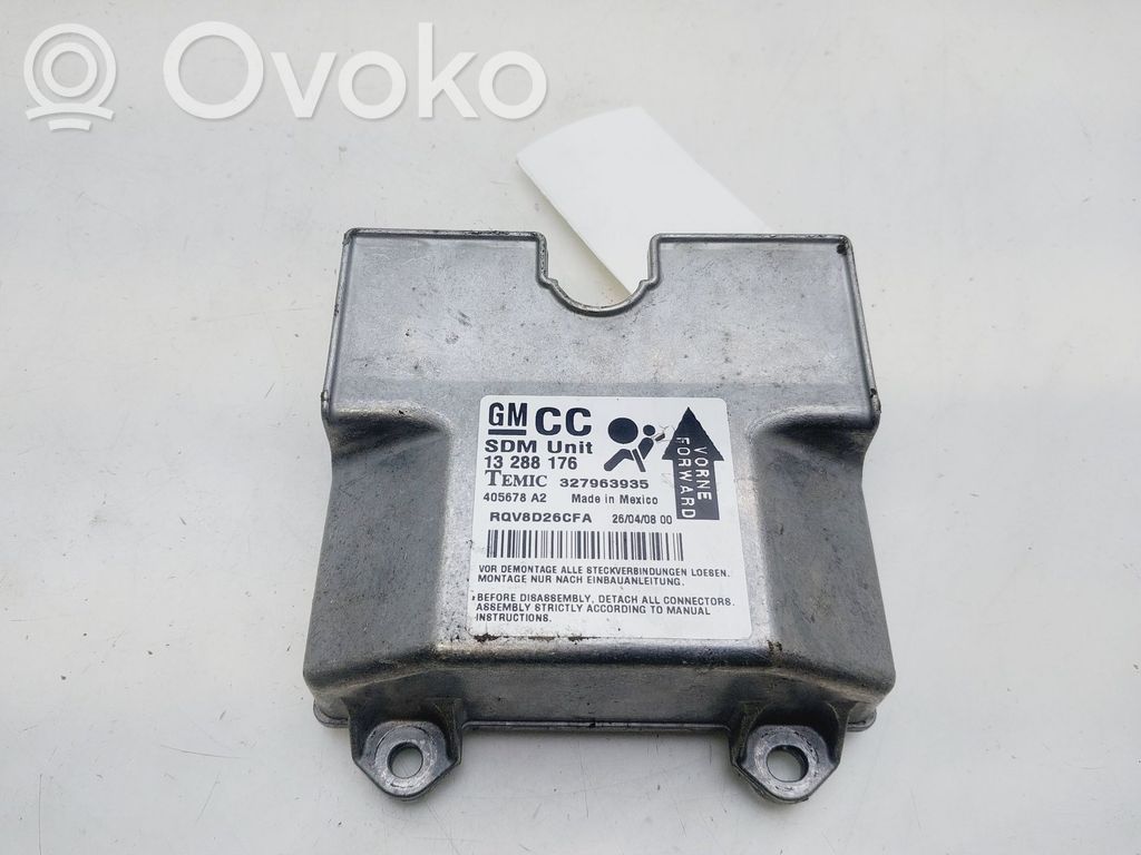 Unitate/modul de comandă airbaguri   13288176