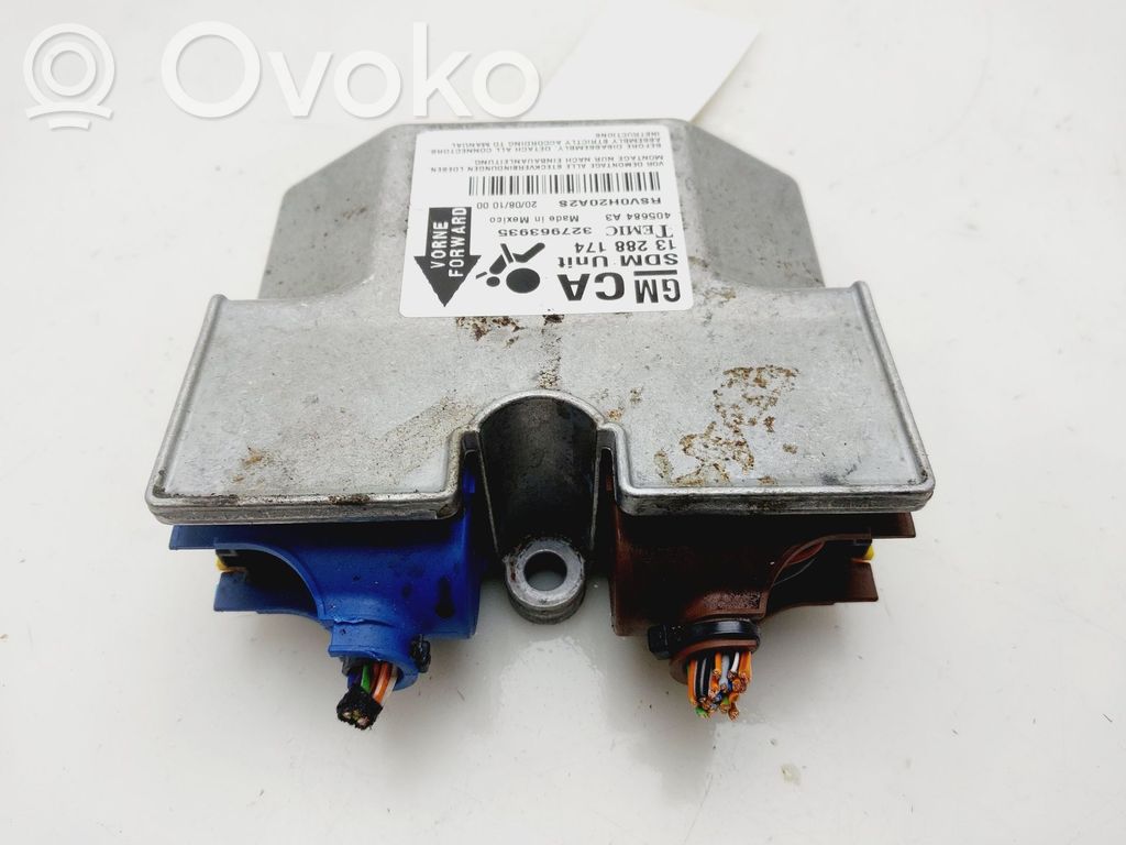 Opel Astra H Oro pagalvių valdymo blokas 