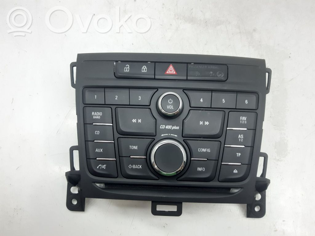 Opel Zafira C Interruptor de control multifunción 