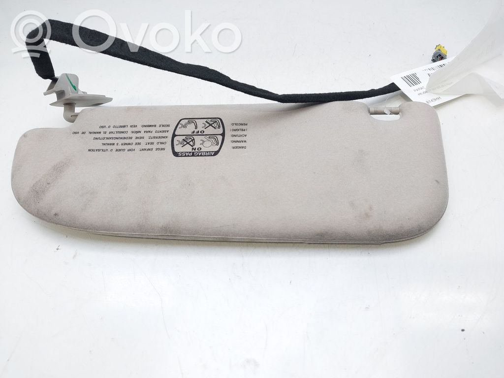 Peugeot 307 CC Sun visor 