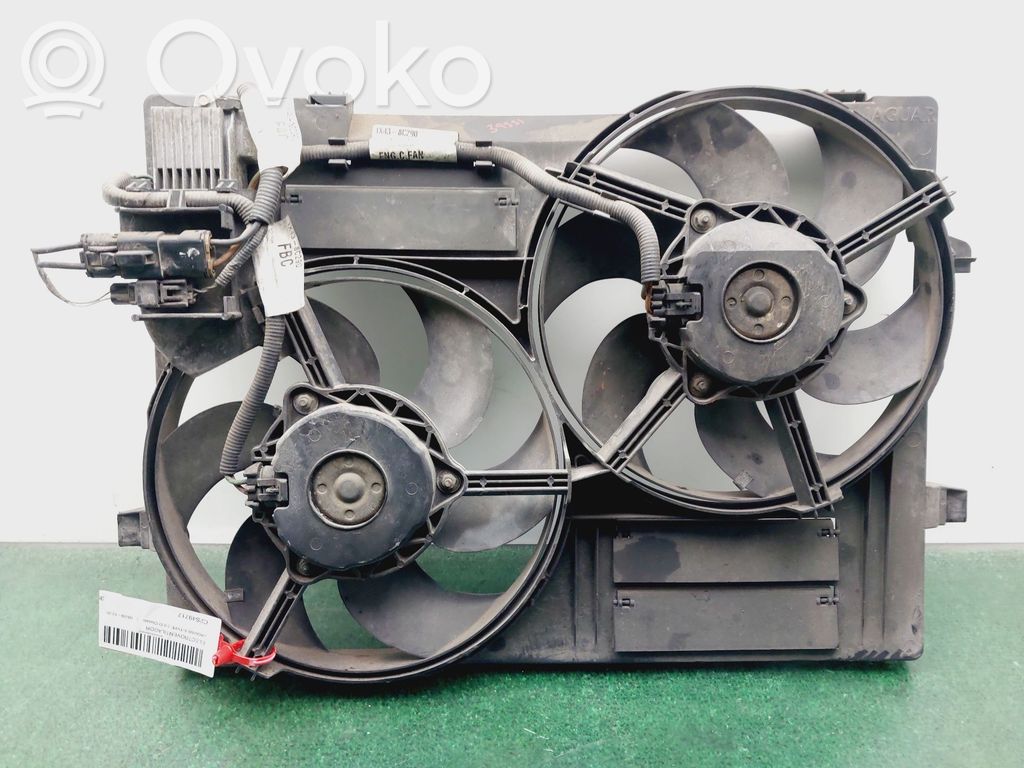 Jaguar X-Type Elektrisks radiatoru ventilators 