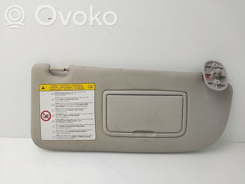 Isuzu D-Max Sun visor 
