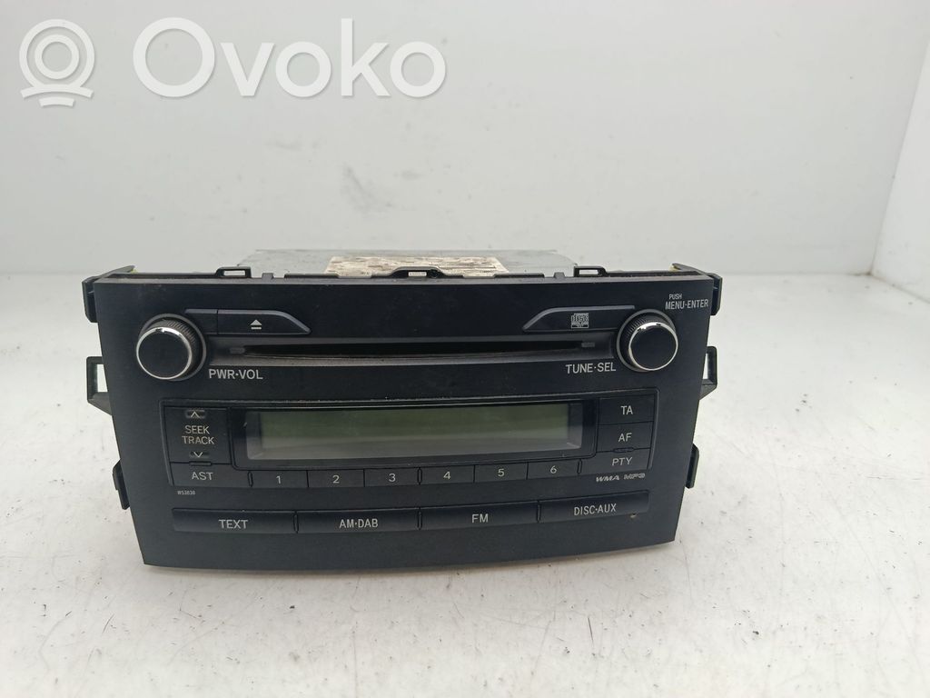 Toyota Auris 150 Unitate principală radio/CD/DVD/GPS 