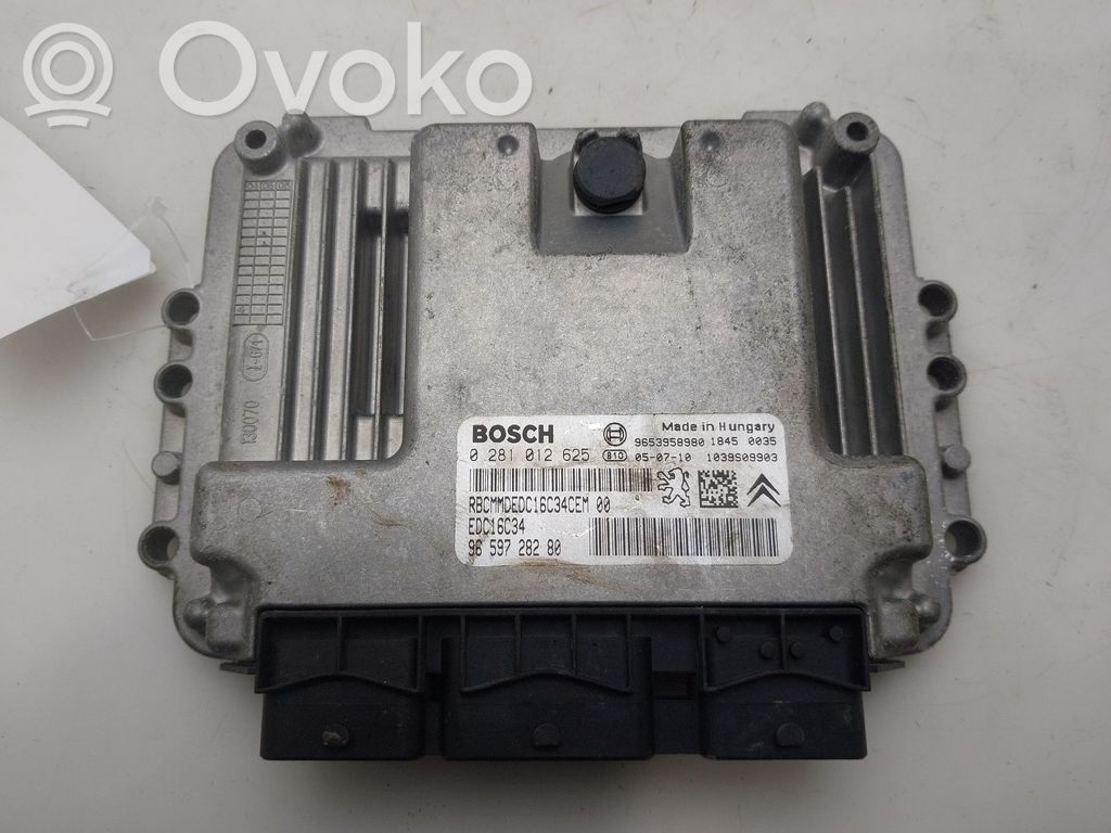 Peugeot 407 Engine control unit/module 