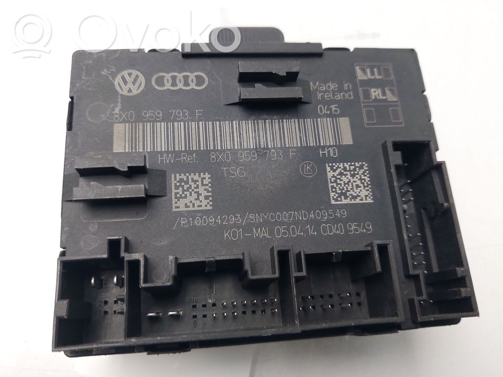 Audi A1 Unidad de control/módulo del bloqueo de puertas 