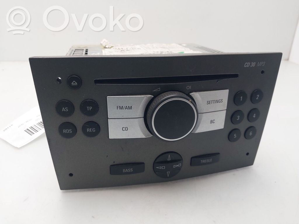 Opel Astra H Radio/CD/DVD/GPS-pääyksikkö 