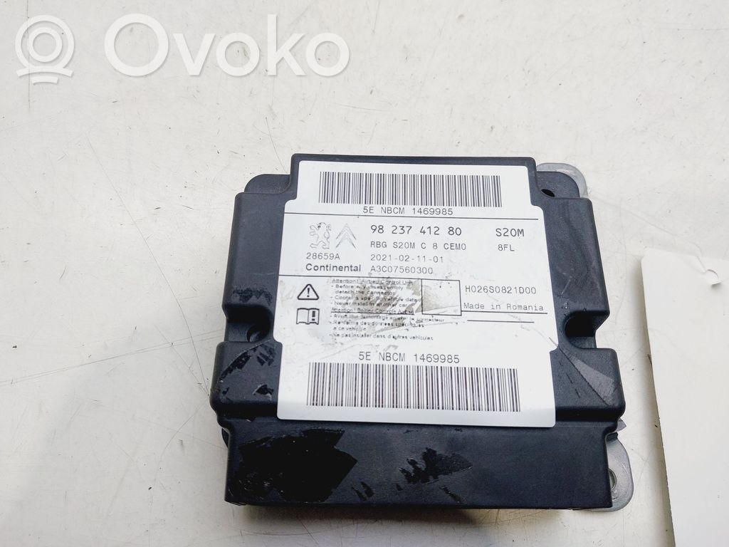 Peugeot Partner III Unitate/modul de comandă airbaguri 