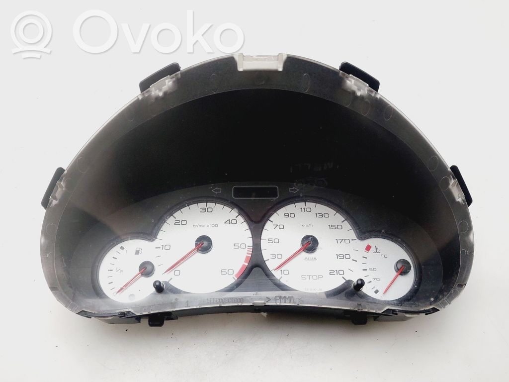 Peugeot 206 Tachimetro (quadro strumenti) 