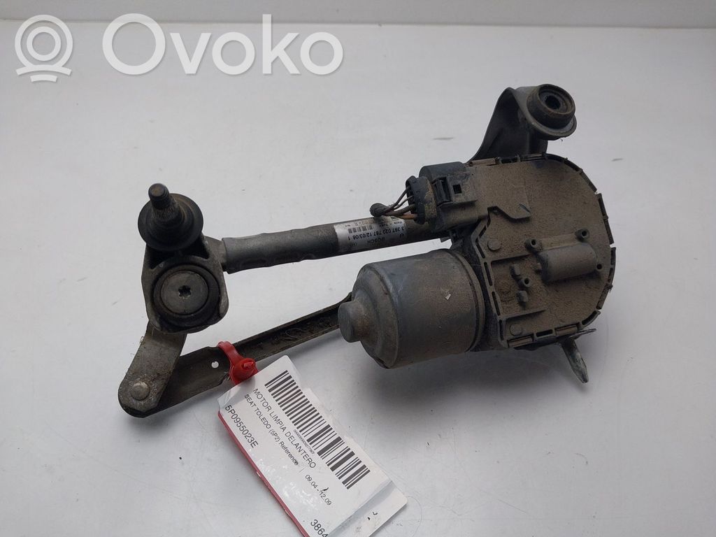 Seat Toledo III (5P) Mechanizm i silniczek wycieraczek szyby przedniej / czołowej 