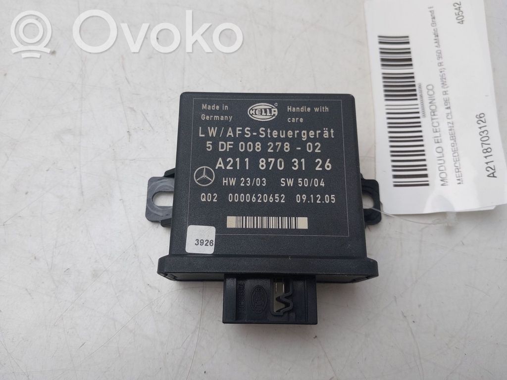 Mercedes-Benz R W251 Alte unități/module de control