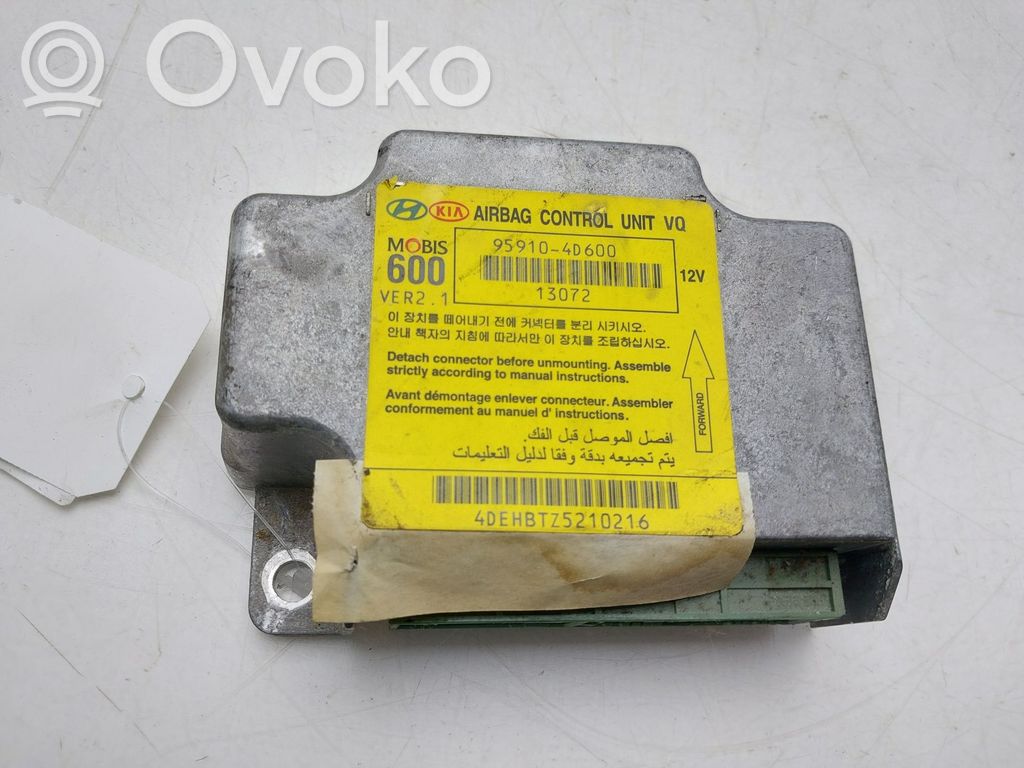 KIA Carnival Airbag control unit/module 