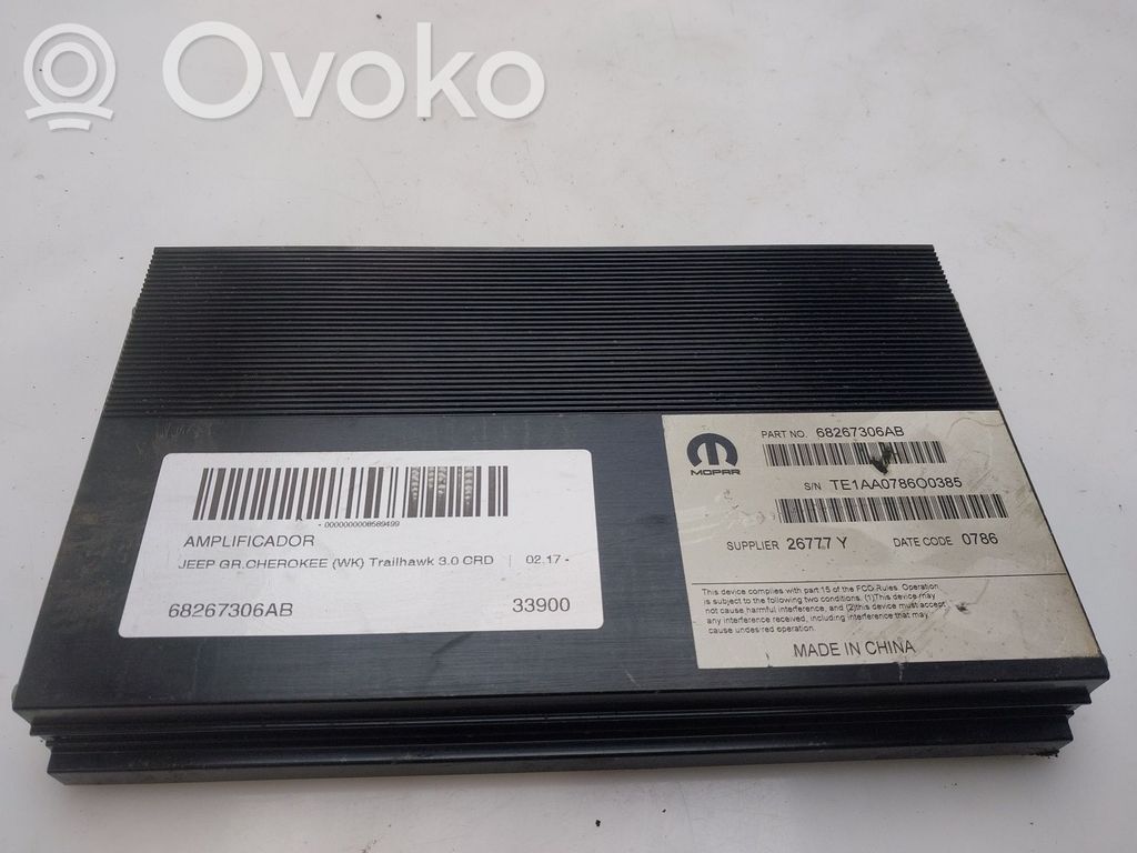 Jeep Grand Cherokee Amplificator sunet 