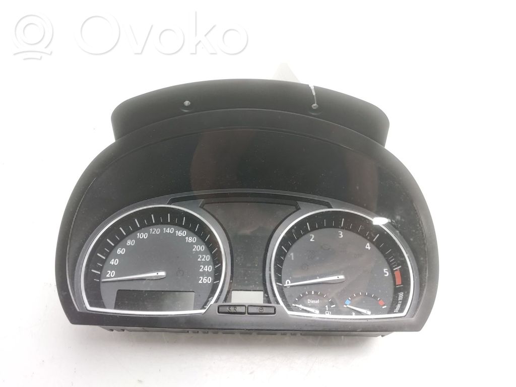 BMW X3 E83 Spidometrs (instrumentu panelī) 