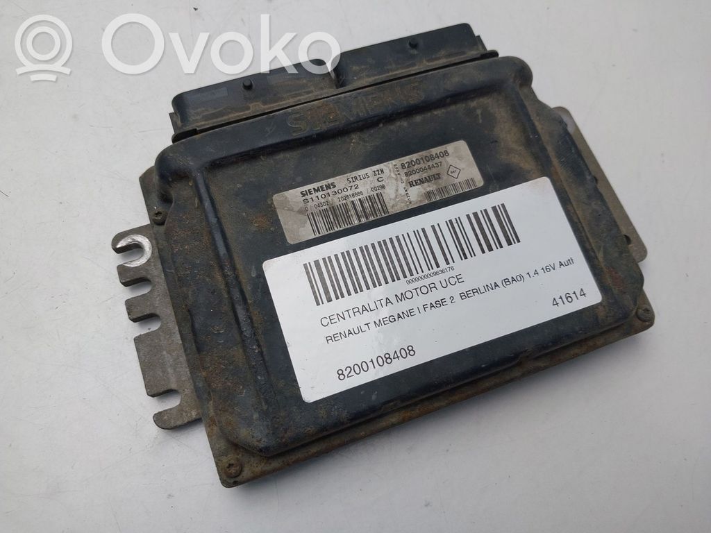 Renault Megane I Engine control unit/module 