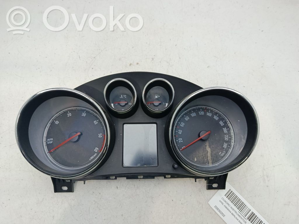 Opel Insignia A Vitezometru (grup de instrumente) 