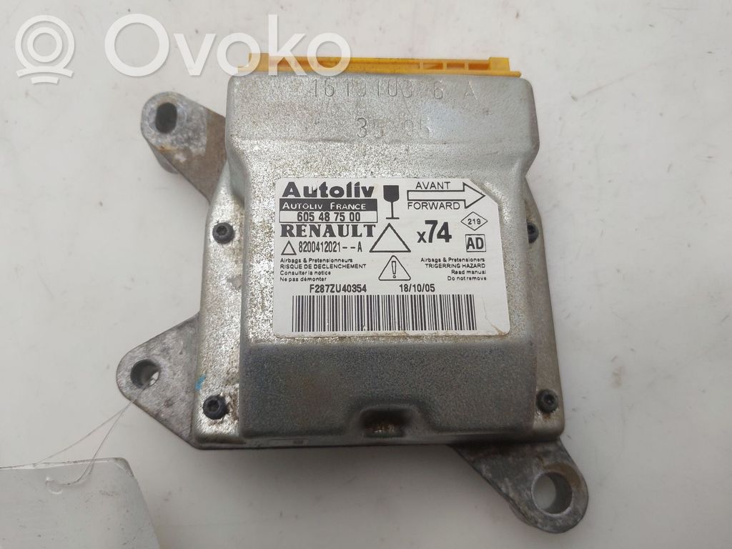 Renault Laguna II Unitate/modul de comandă airbaguri