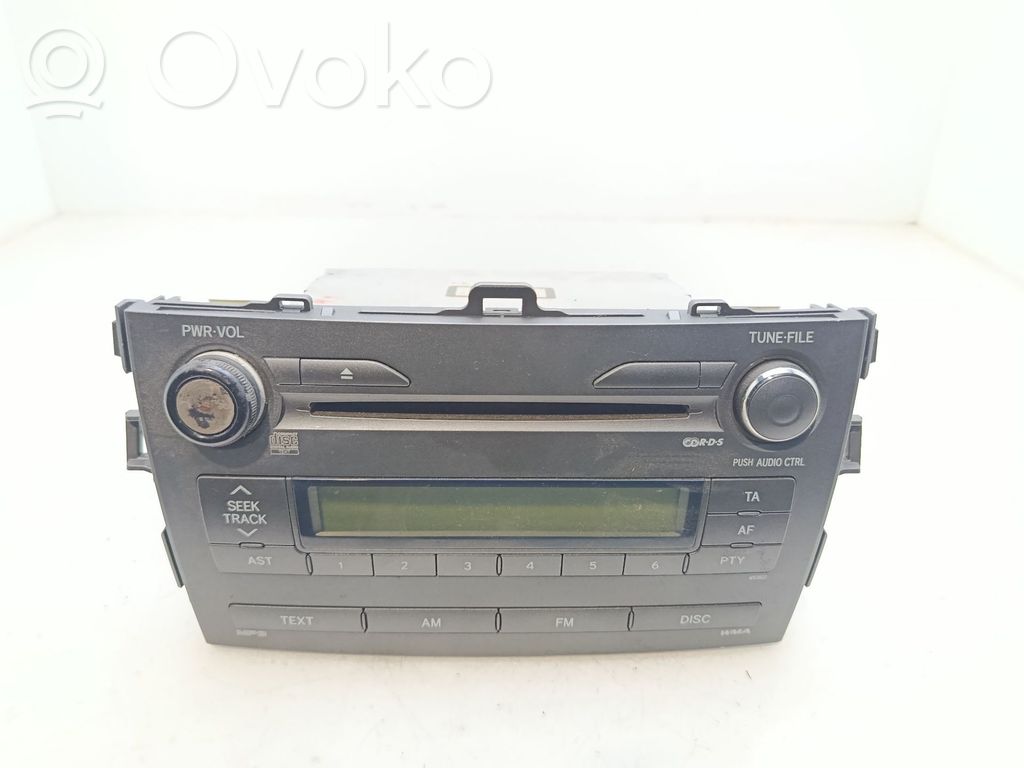 Toyota Corolla E140 E150 Panel / Radioodtwarzacz CD/DVD/GPS 