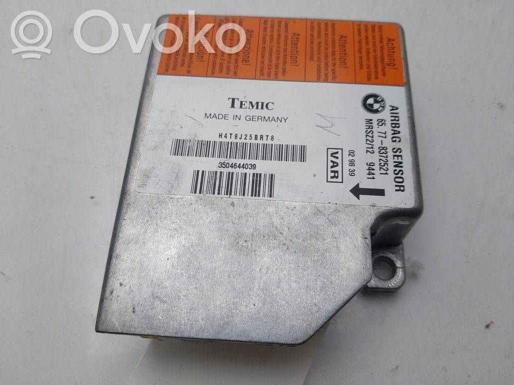 BMW 3 E46 Centralina/modulo airbag