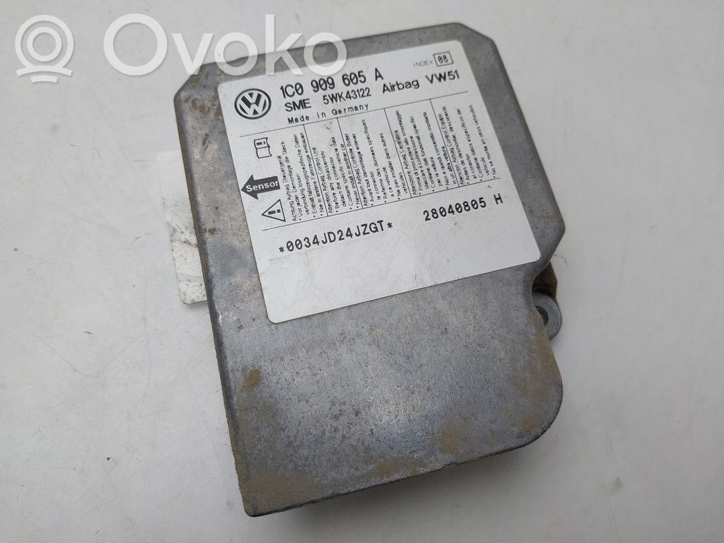 Seat Leon (1M) Sterownik / Moduł Airbag 