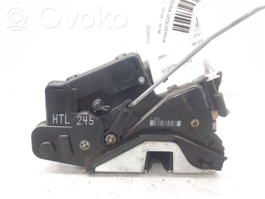 BMW 3 E46 Takaoven lukko 
